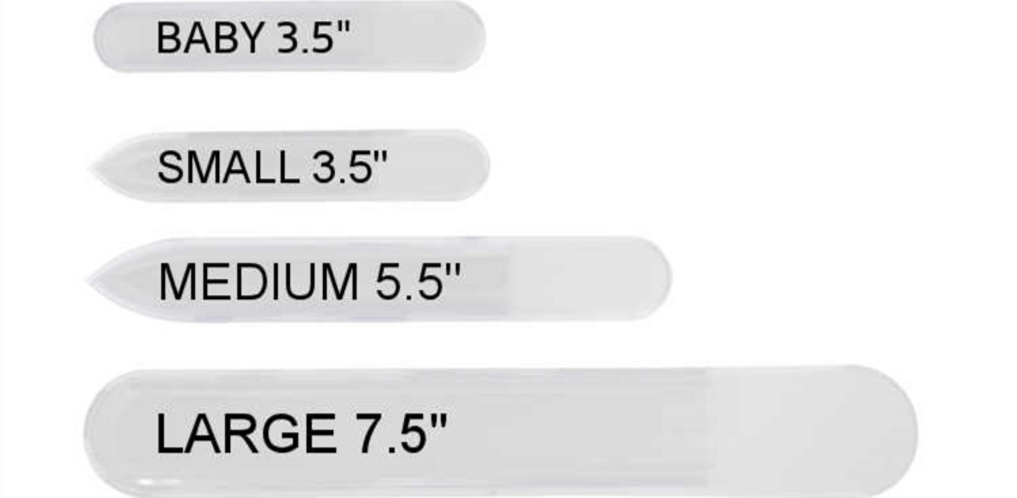 Moon Moth Luna New Beginnings Hand Painted Crystal Nail File: Large