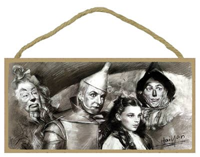 Wizard of Oz Wood Sign