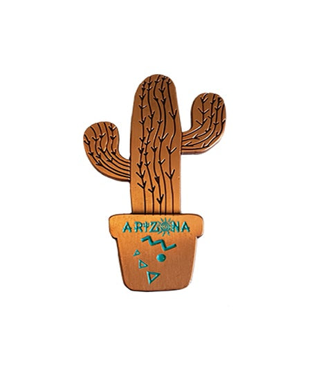 Cactus Magnet Bronze