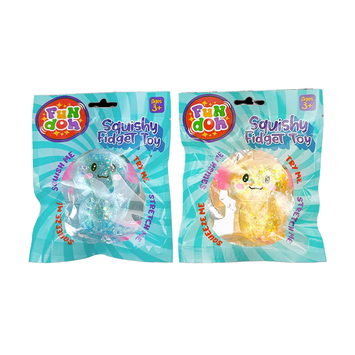 Fun Doh Squish and Squeeze Gummy Fidget Toy