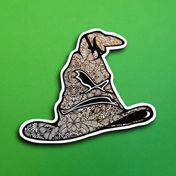 Sorting Hat Sticker