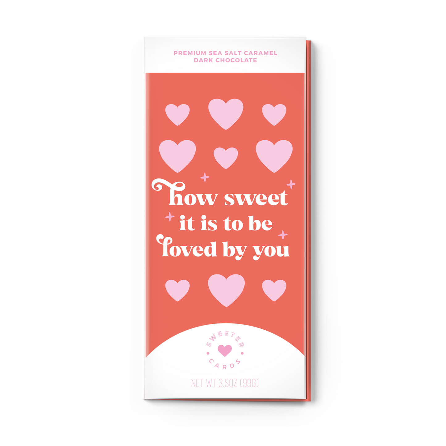 How Sweet It Is to Be Loved By You Chocolate Bar and Greeting Card