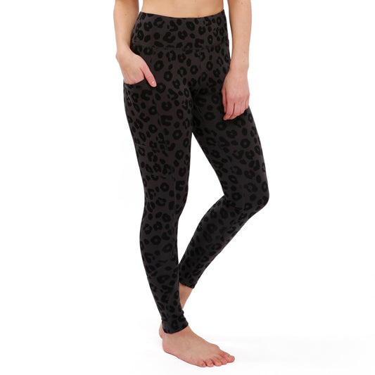 Fitkicks Crossover Leggings Electric Jungle Nocturnal