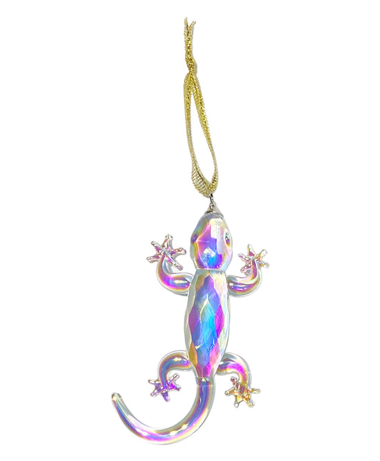 Gecko Crystal Ornament