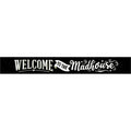 Welcome to the Madhouse Wooden Shelf Block