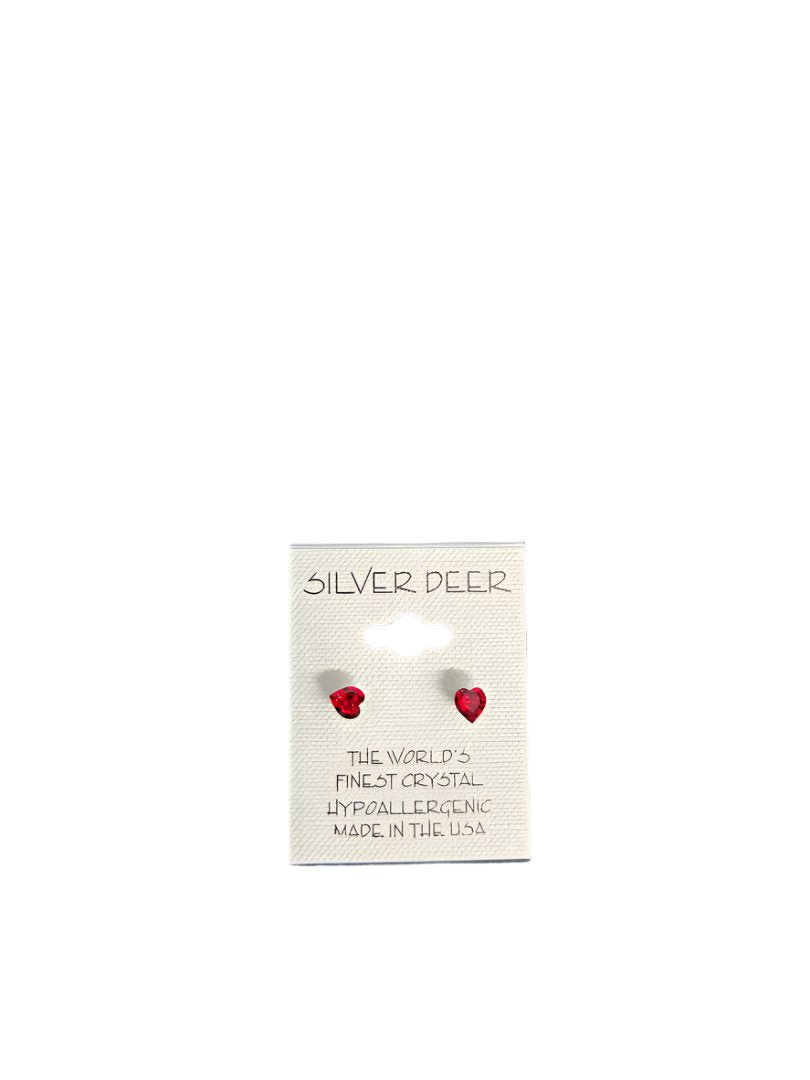 Red Heart Earrings