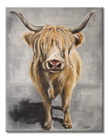 Highland Cow Tin Sign