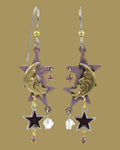 Silver Forest Celestial Cascade Earrings