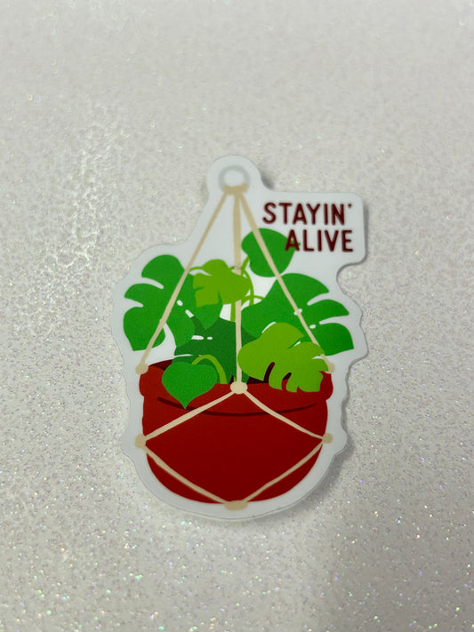 Stayin Alive Sticker