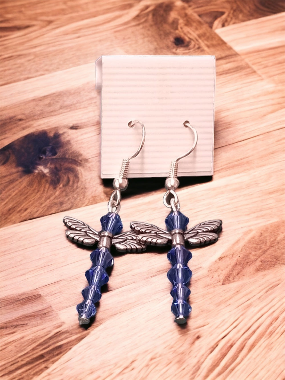 Crystal Dragonfly Earrings