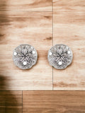 Spirit by Silver Forest Sand Dollar Post Earrings