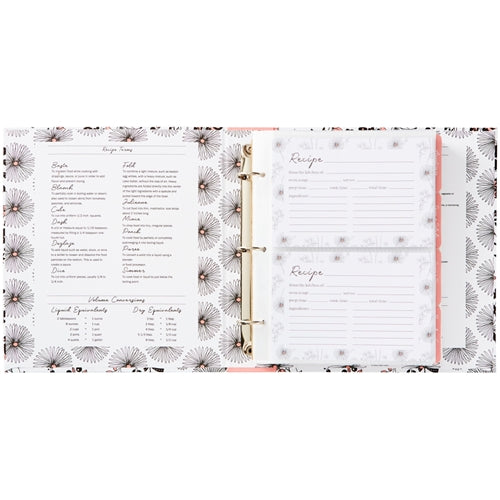 Blush Pocket Page Recipe Book