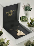 Sister Gold Plated Engraved Necklace