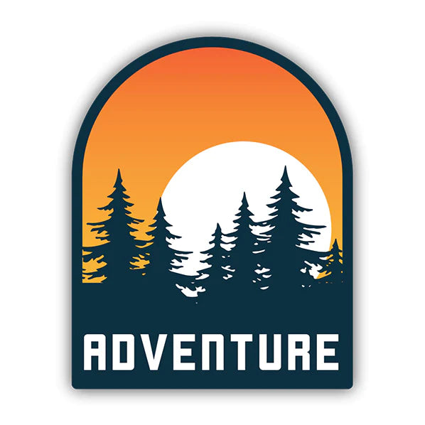 Adventure Sunset Sticker