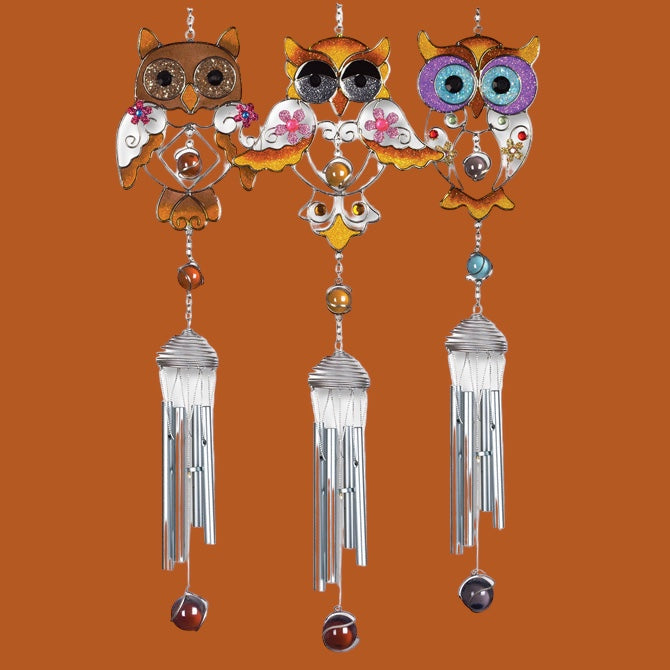 Owl Mini Windchime