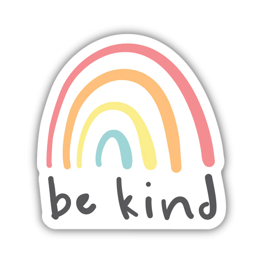 Be Kind Rainbow Sticker