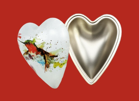 Hummingbird Art Heart Keeper
