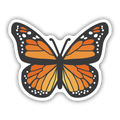 Monarch Butterfly Sticker