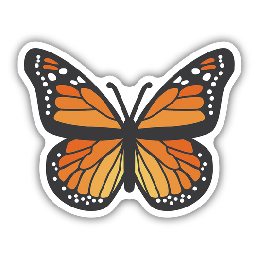 Monarch Butterfly Sticker