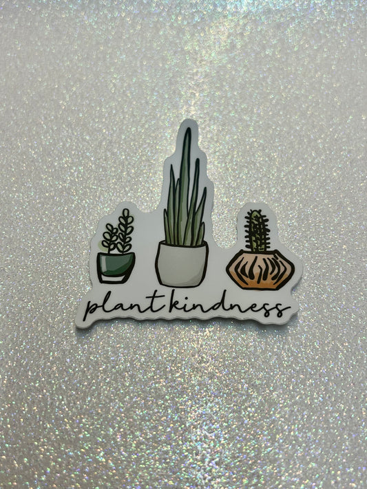 Plant Kindness Sticker