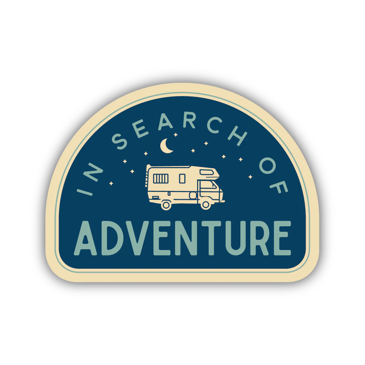 In Search of Adventure Sticker