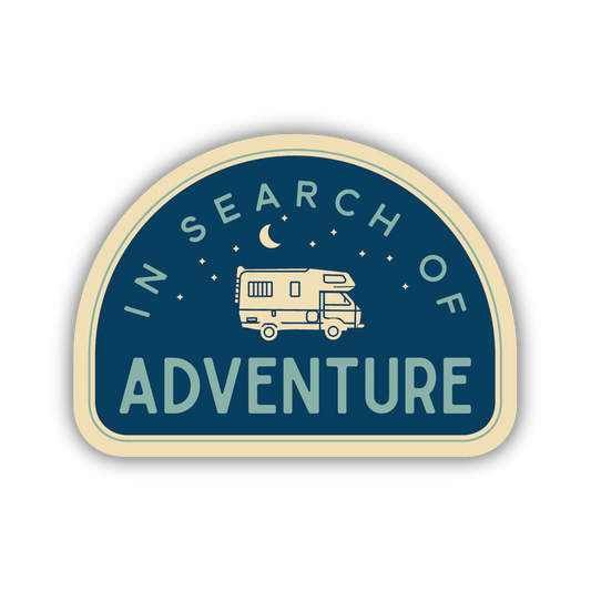 In Search of Adventure Sticker