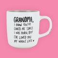 Grandma, I Know You've... Mug