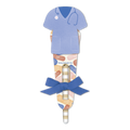 Nurse Scrubs Notepad & Pen