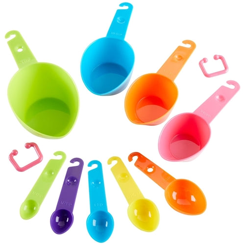 Little Chefs In The Kitchen Measuring Utensils 9 Piece Set
