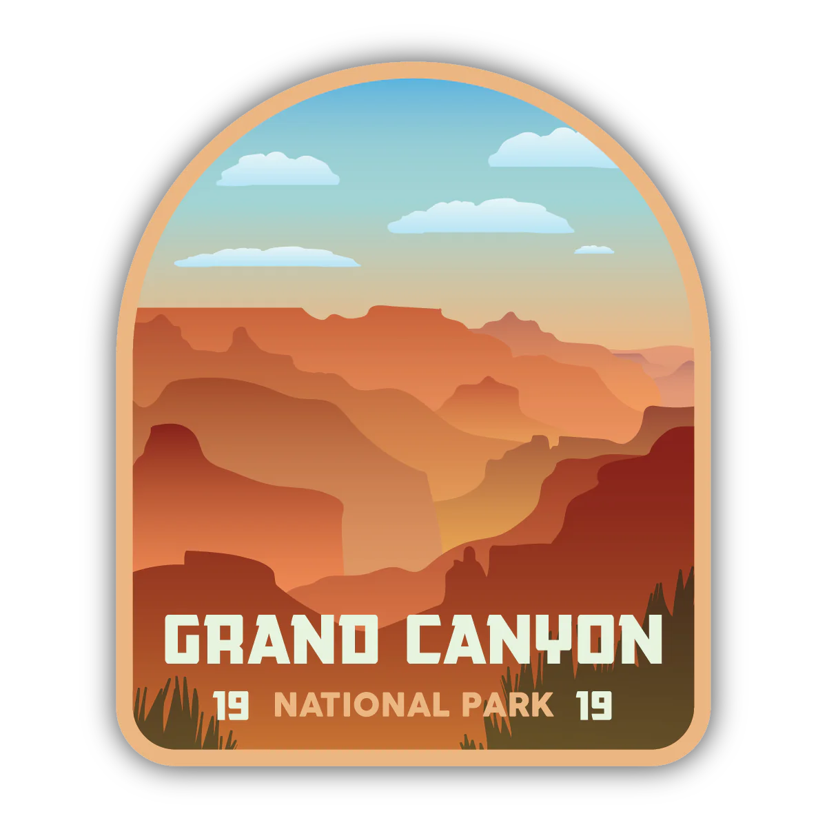 Grand Canyon National Park Sticker