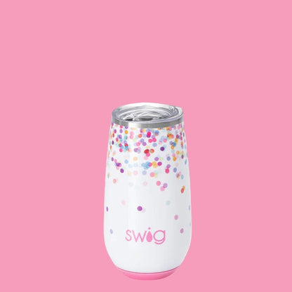 Confetti Stemless Flute