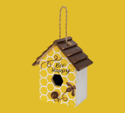 Bee Happy Birdhouse