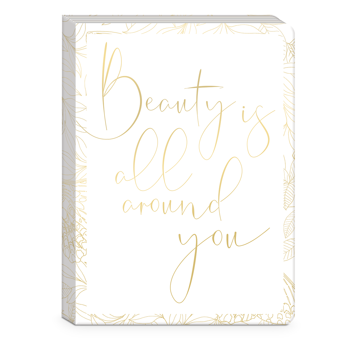 Beauty is all around you -  Softcover Journal