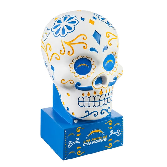 Los Angeles Chargers Sugar Skull Statue SALE!!