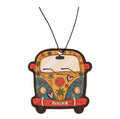 Hippie BusCarded Air Freshener