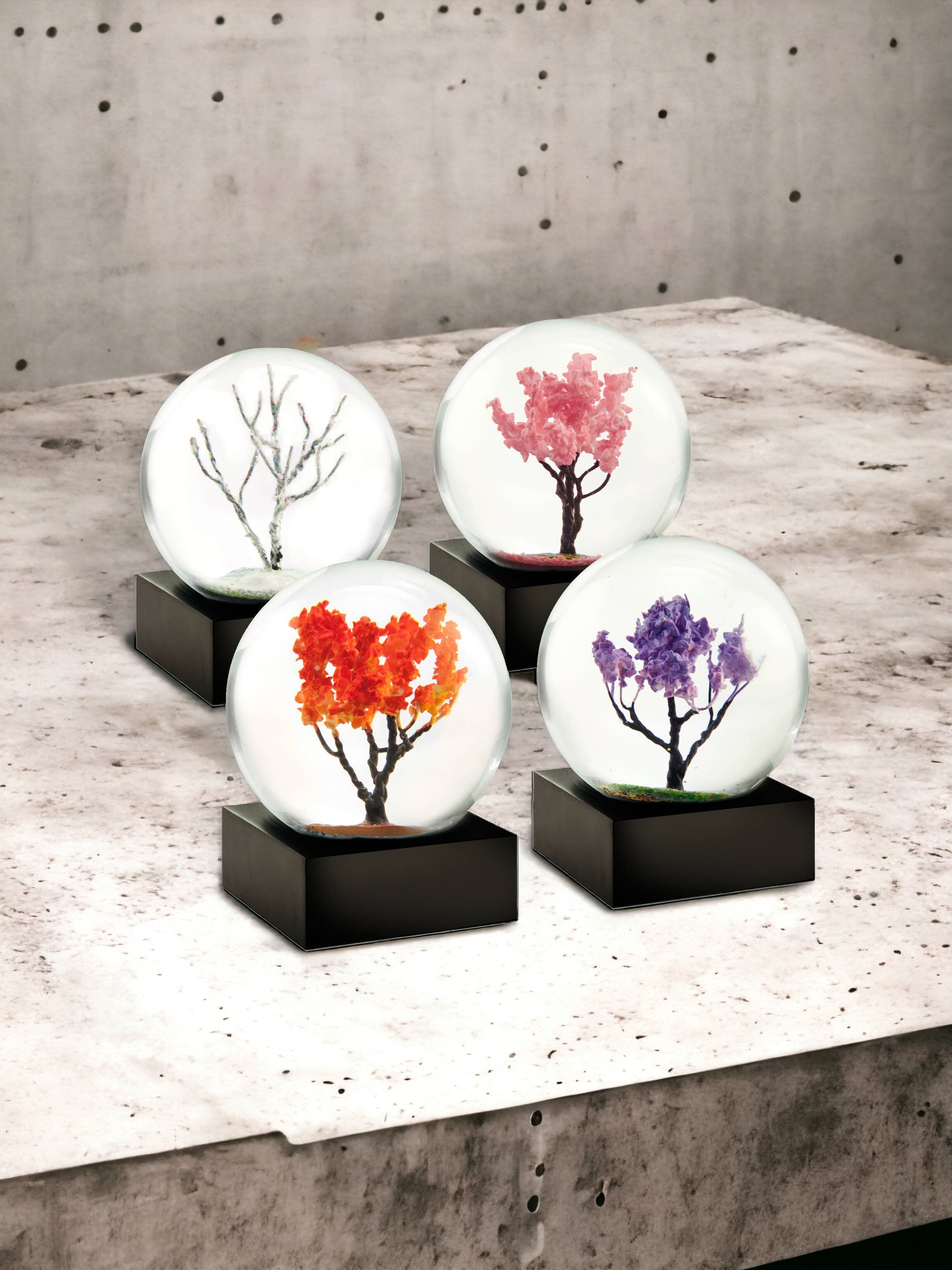 Mini Seasons Snow Globe