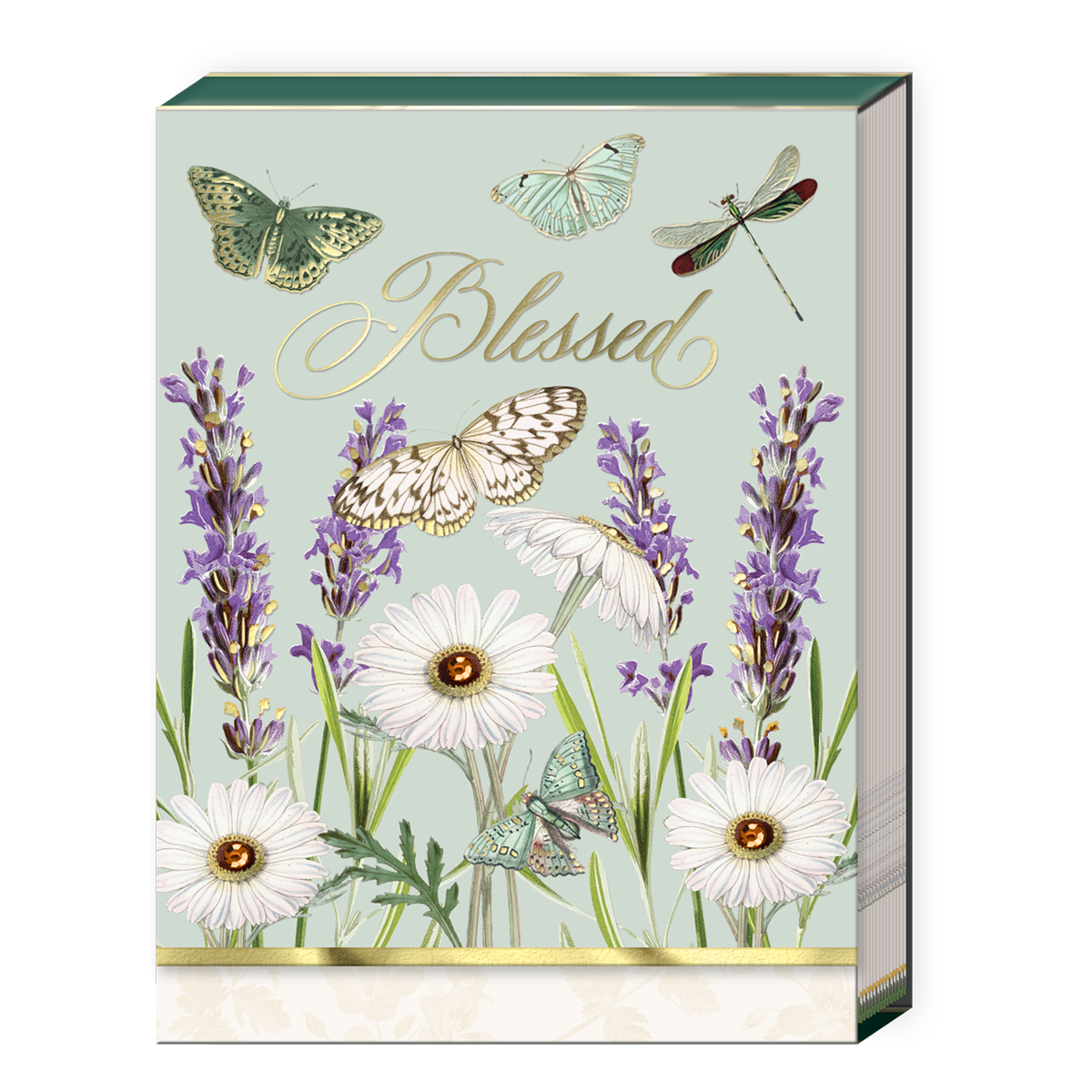 “Blessed” Lavender Pocket Notepad