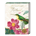 It Is Well With My Soul Hummingbird Pocket Notepad