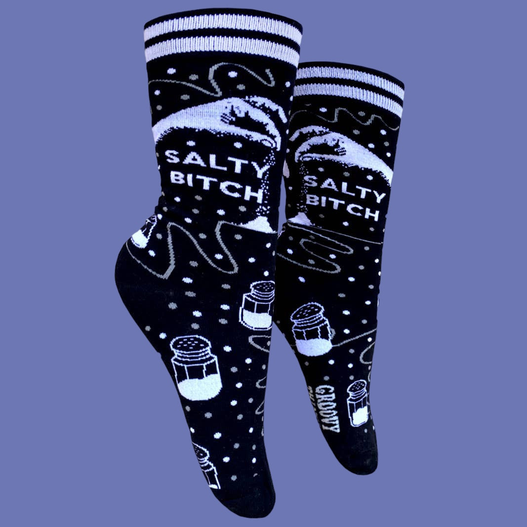Salty Bitch Womens Crew Socks