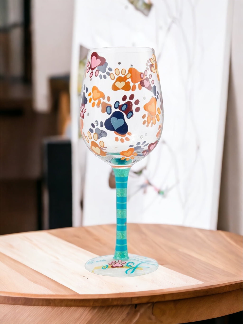 Love My Rescue Lolita Wine Glass