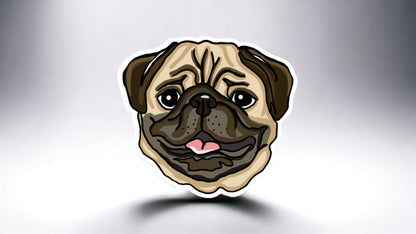 Pug Dog Sticker