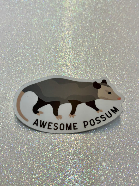 Awesome Possum Sticker