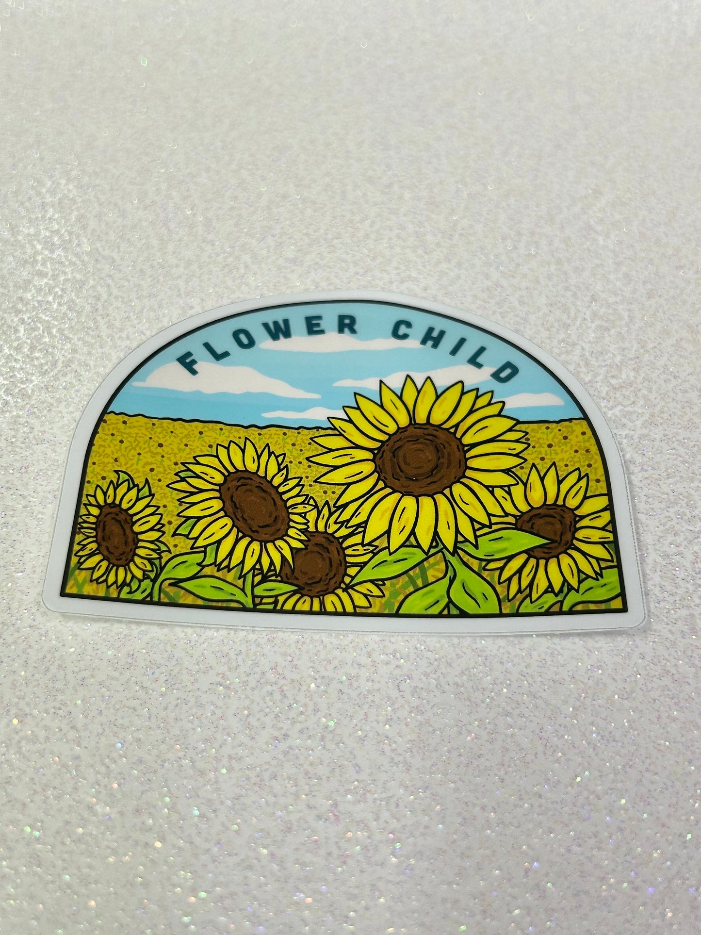 Flower Child Sticker