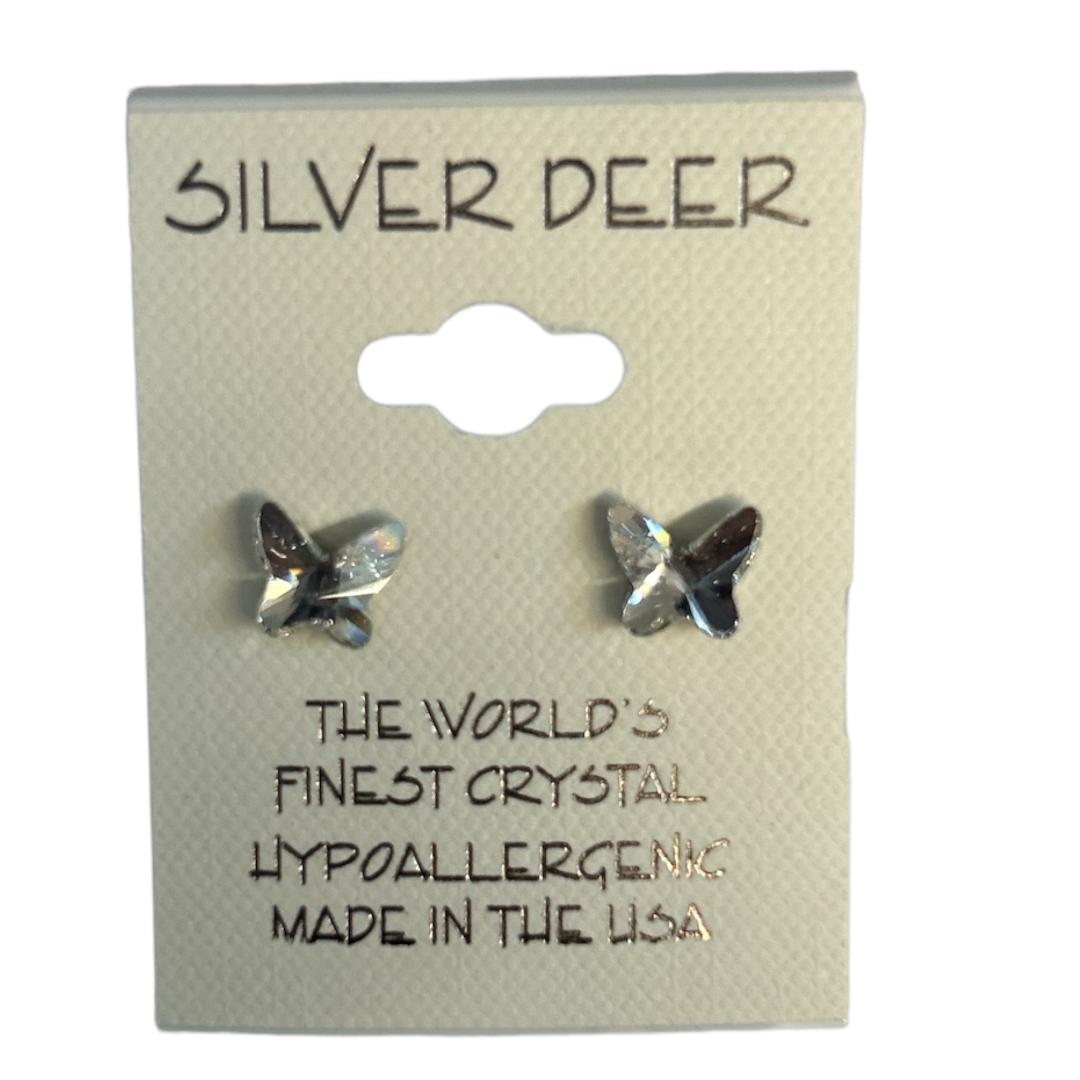 Butterfly Crystal Earrings