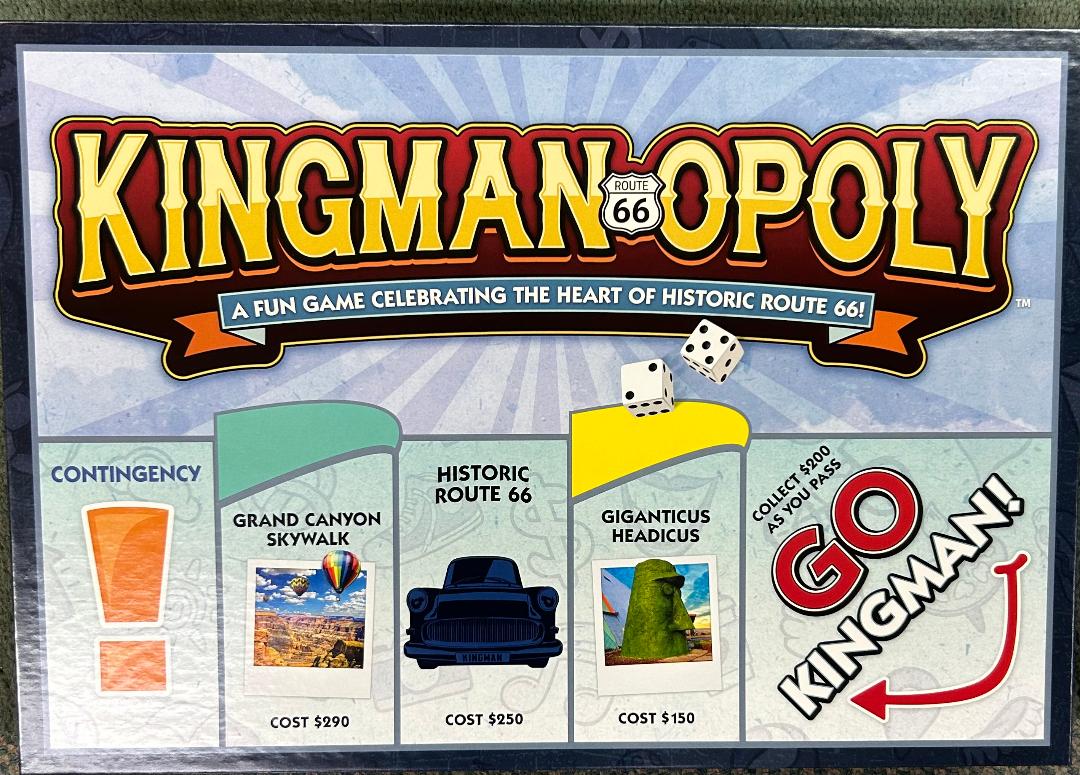 Kingman-Opoly Route 66 Game