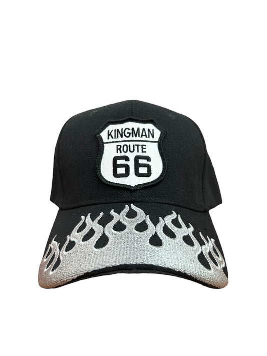 Kingman Route 66 Grey Flame Black Cap