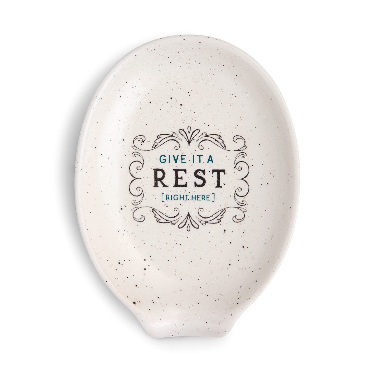 Give it a Rest Oval Spoon Rest