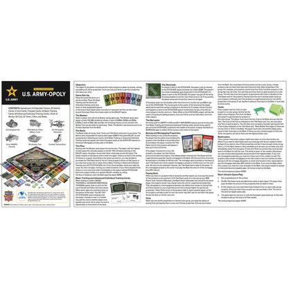 U.S. Army Opoly Game