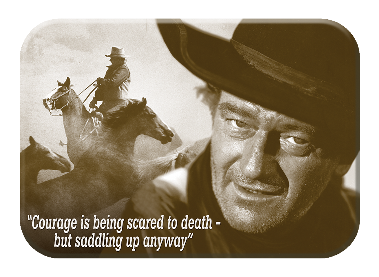 John Wayne Courage Magnet