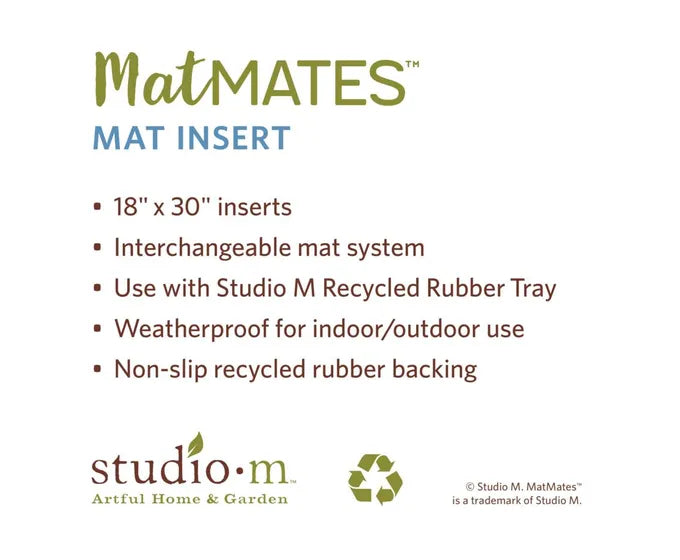 Butterflies with Pink Flowers MatMate